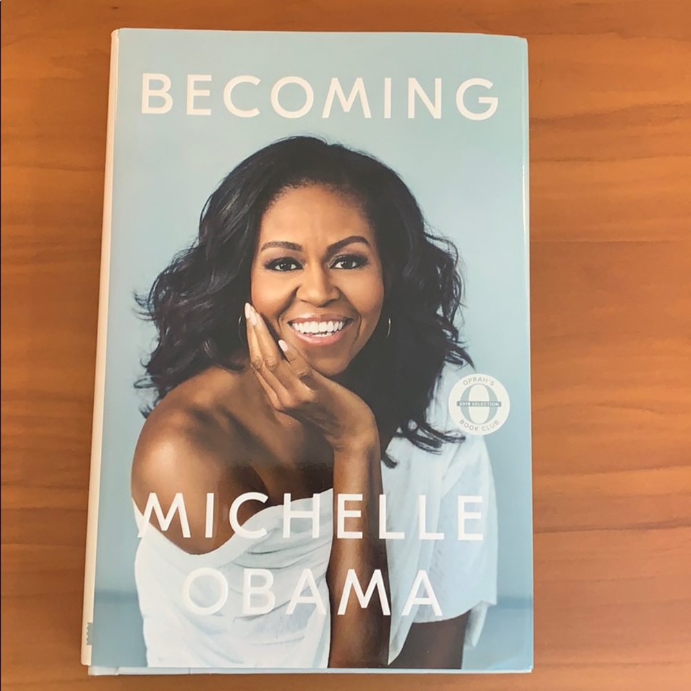 Becoming Michelle Obama Hardcover Book